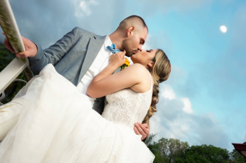 Boda Tequendama Cundinamarca Los novios y la Luna